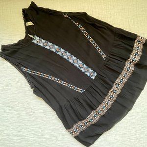 Women’s Japna Black Sleeveless Top, Size L